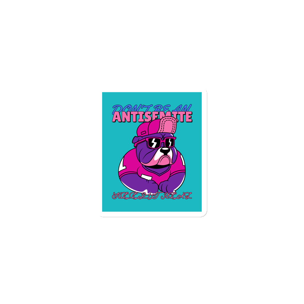 Streetart Graffiti Cartoon | Antisemitism | Die-Cut Magnet
