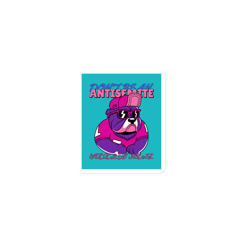 Streetart Graffiti Cartoon | Antisemitism | Die-Cut Magnet