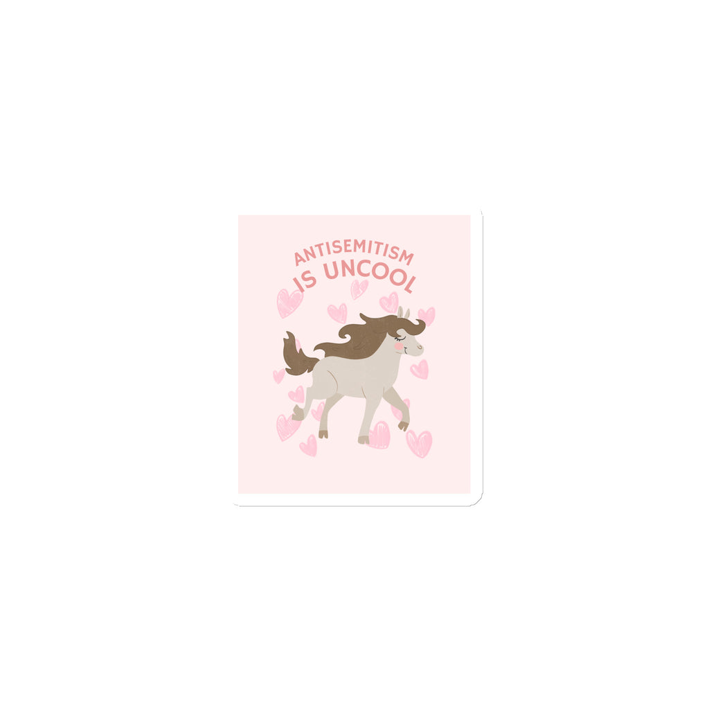 Unicorn Antisemitism Is Uncool | Die-Cut Magnet