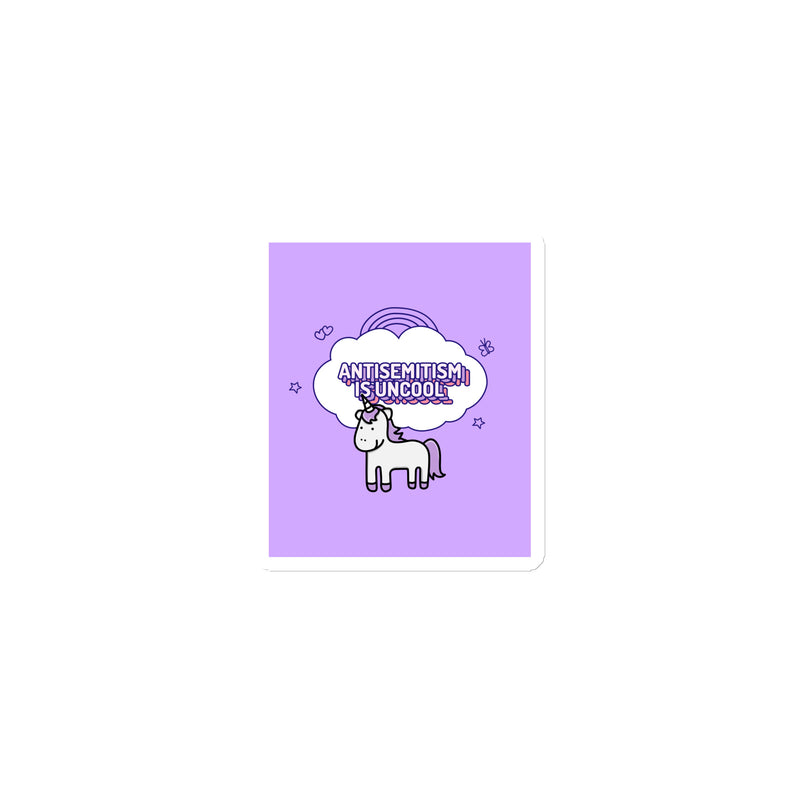 Unicorn Antisemitism Is Uncool | Die-Cut Magnet