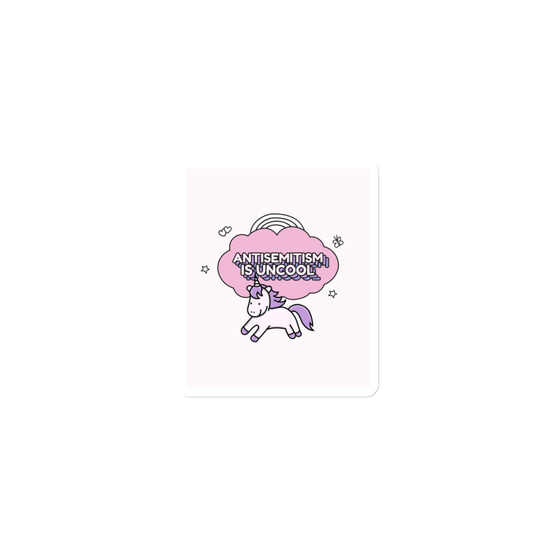 Unicorn Antisemitism Is Uncool | Die-Cut Magnet