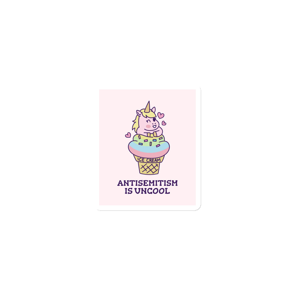 Unicorn Antisemitism Is Uncool | Die-Cut Magnet