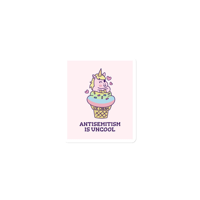 Unicorn Antisemitism Is Uncool | Die-Cut Magnet