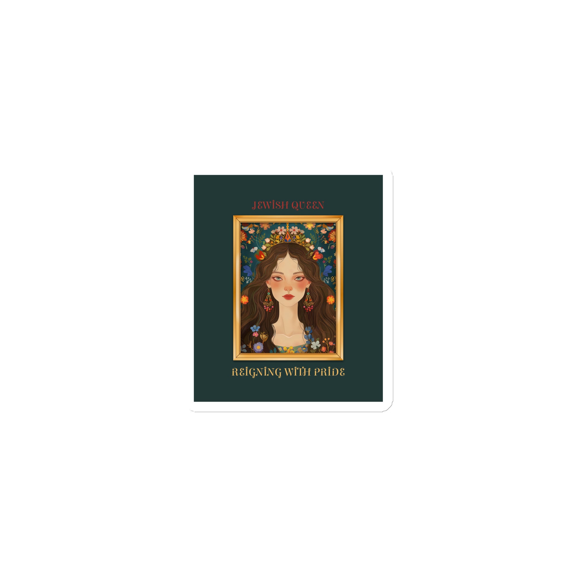 Jewish Queen | Die-Cut Magnet