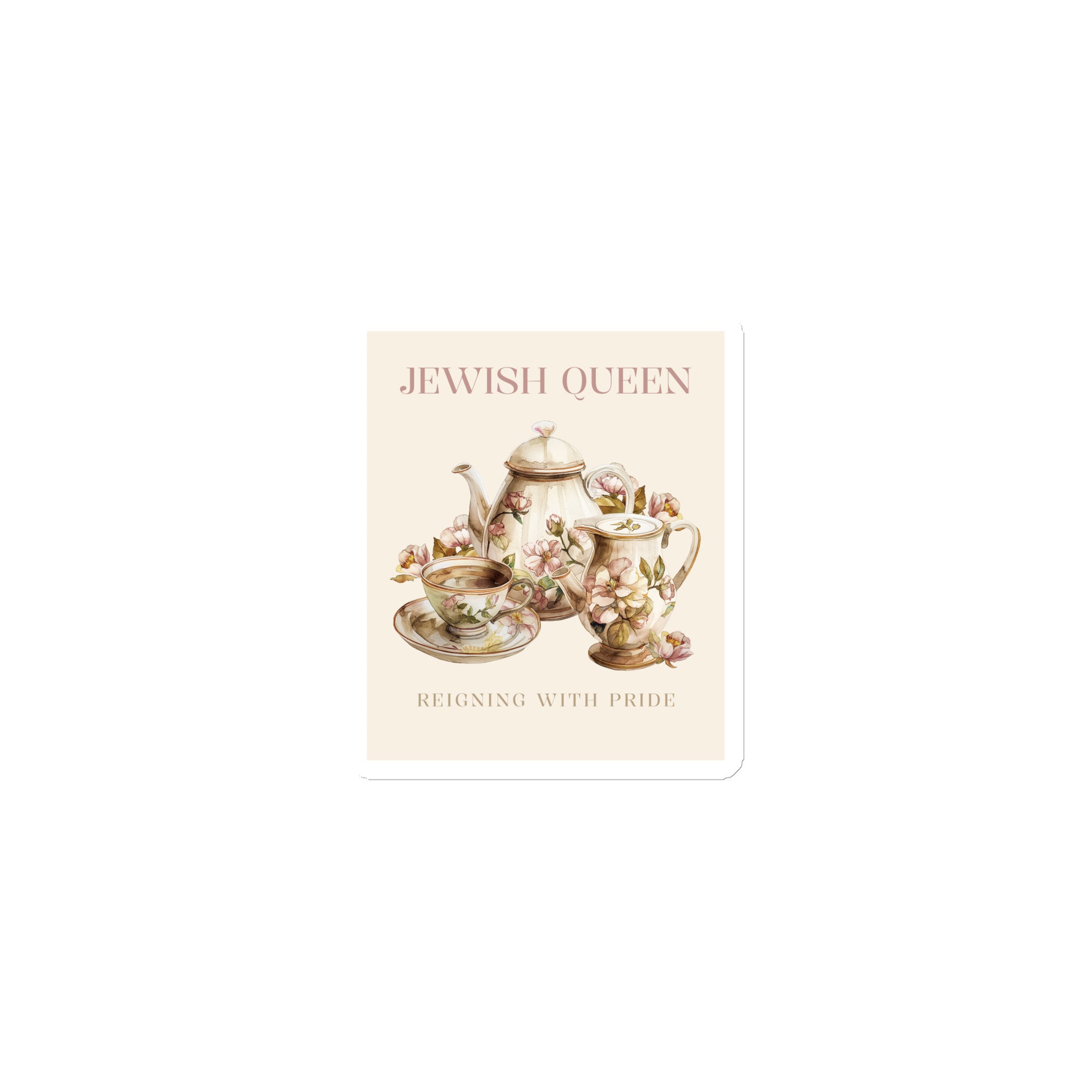 Jewish Queen | Die-Cut Magnet
