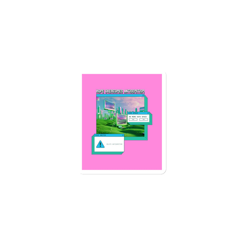 A Colorful Dream | Antisemitism | Die-Cut Magnet