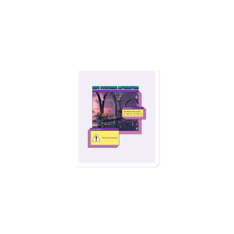 A Colorful Dream | Antisemitism | Die-Cut Magnet