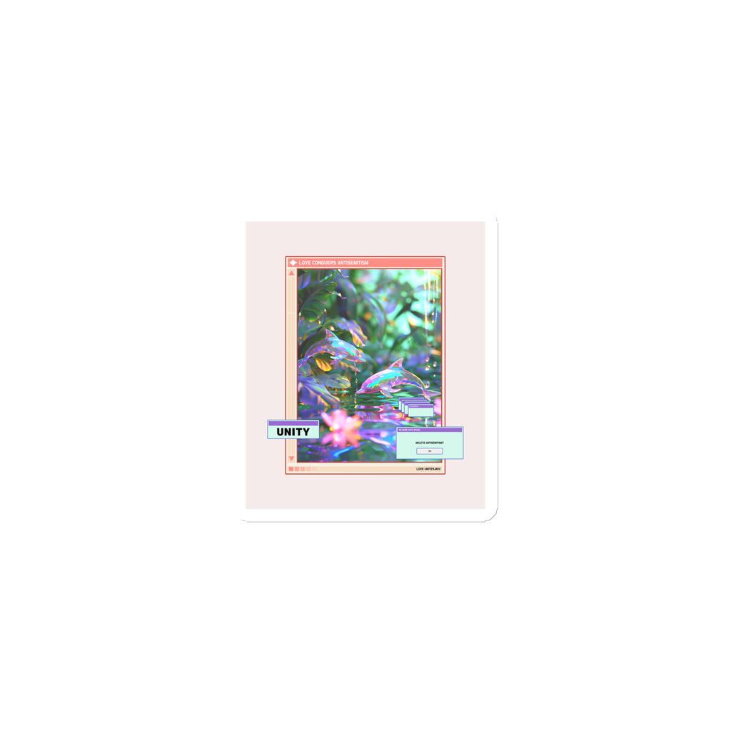 A Colorful Dream | Antisemitism | Die-Cut Magnet