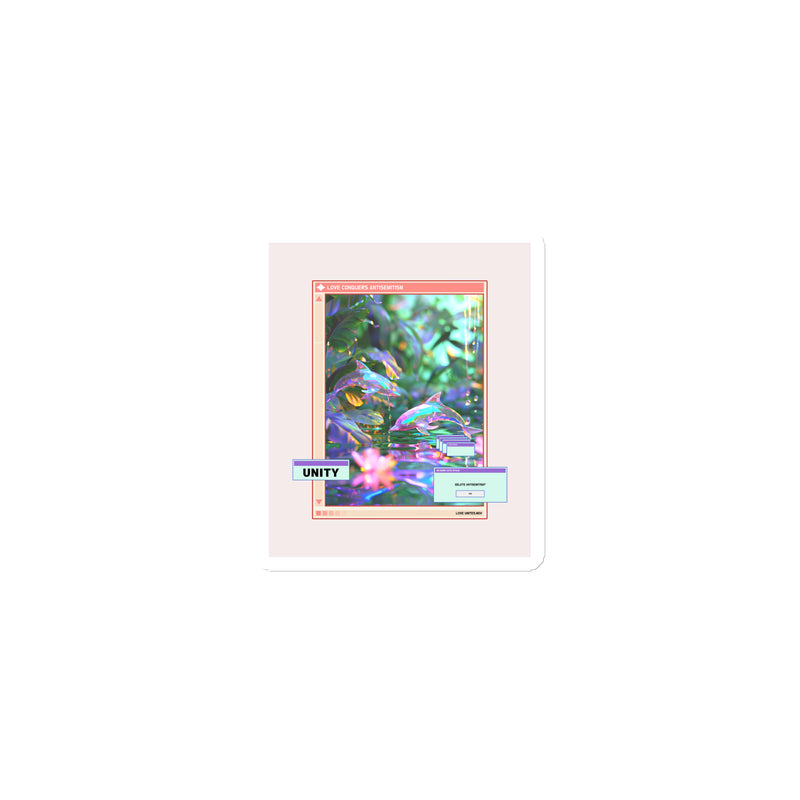 A Colorful Dream | Antisemitism | Die-Cut Magnet