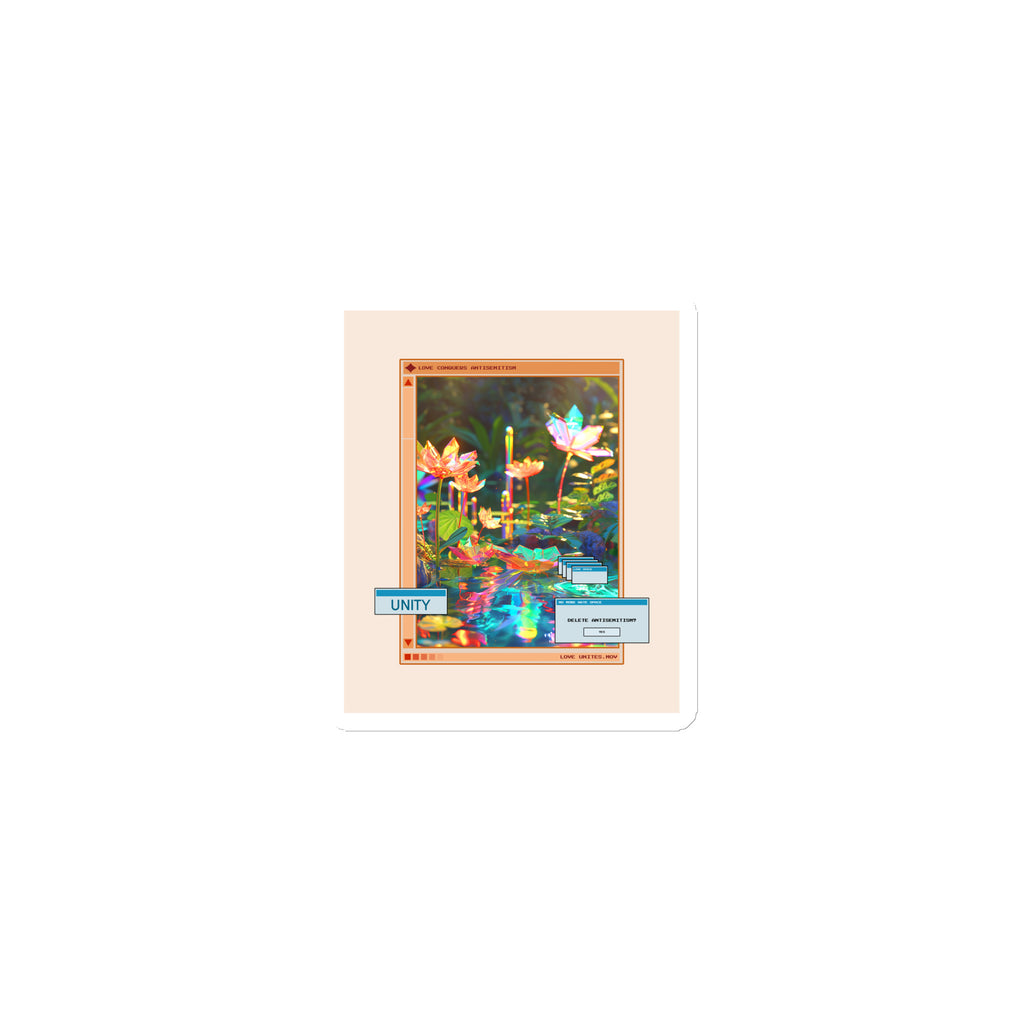 A Colorful Dream | Antisemitism | Die-Cut Magnet