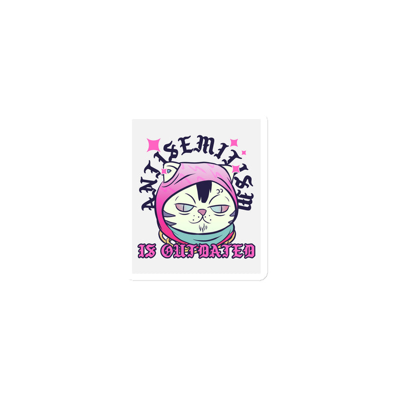Cool Cat | Antisemitism Is Outdated | Die-Cut Magnet