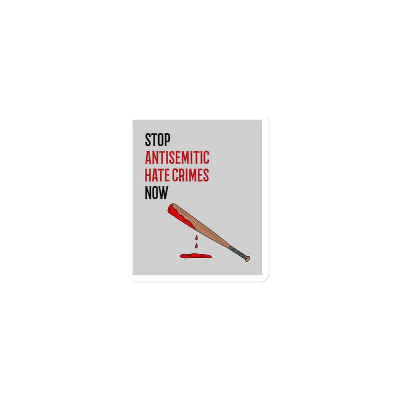 Antisemitic Hate Crimes | Die-Cut Magnet