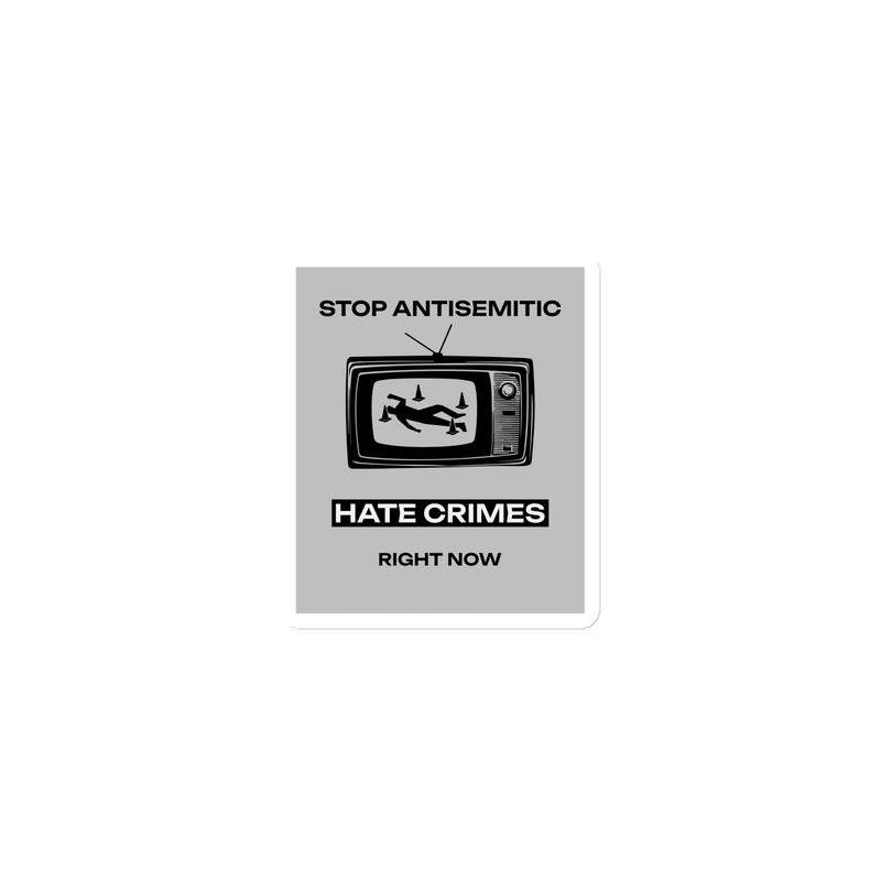 Antisemitic Hate Crimes | Die-Cut Magnet