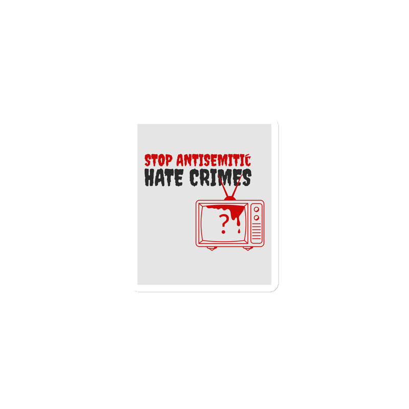 Antisemitic Hate Crimes | Die-Cut Magnet