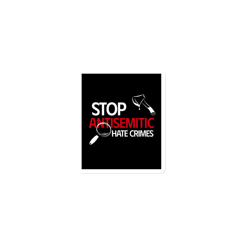 Antisemitic Hate Crimes | Die-Cut Magnet