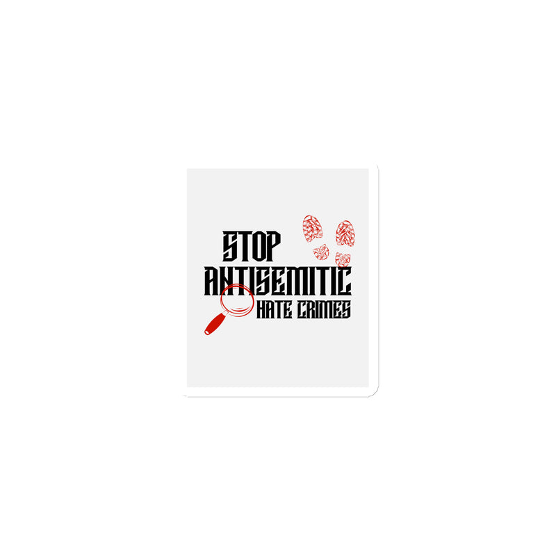 Antisemitic Hate Crimes | Die-Cut Magnet