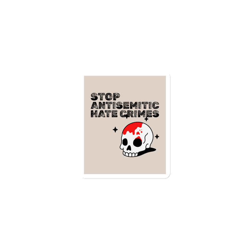 Antisemitic Hate Crimes | Die-Cut Magnet
