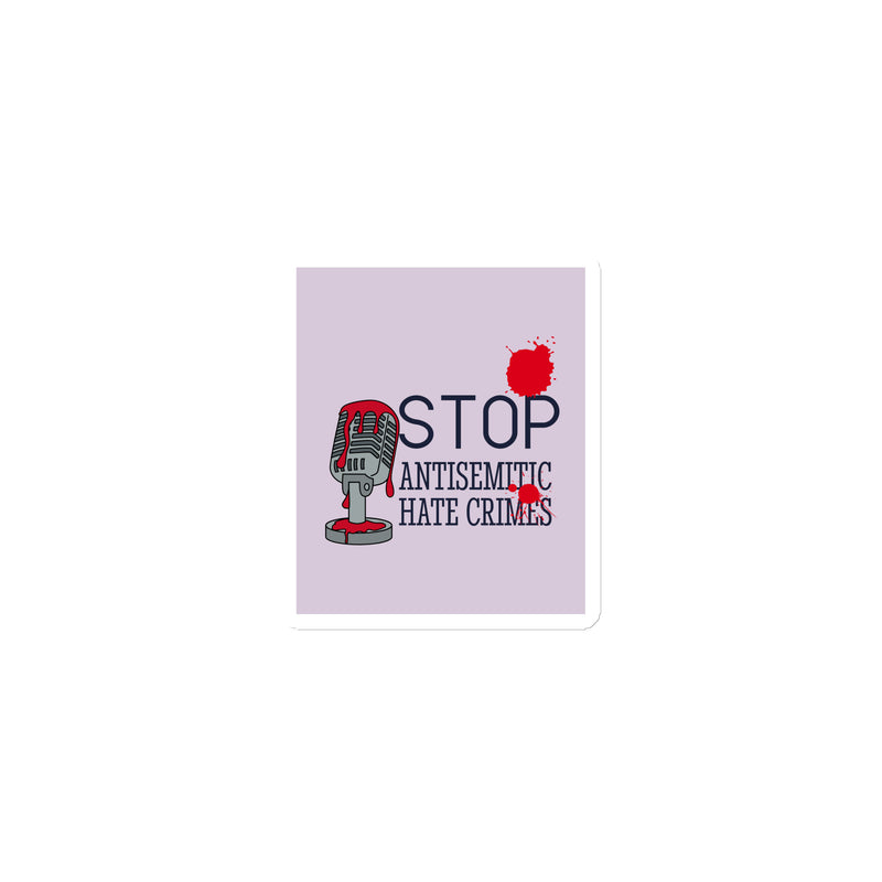 Antisemitic Hate Crimes | Die-Cut Magnet