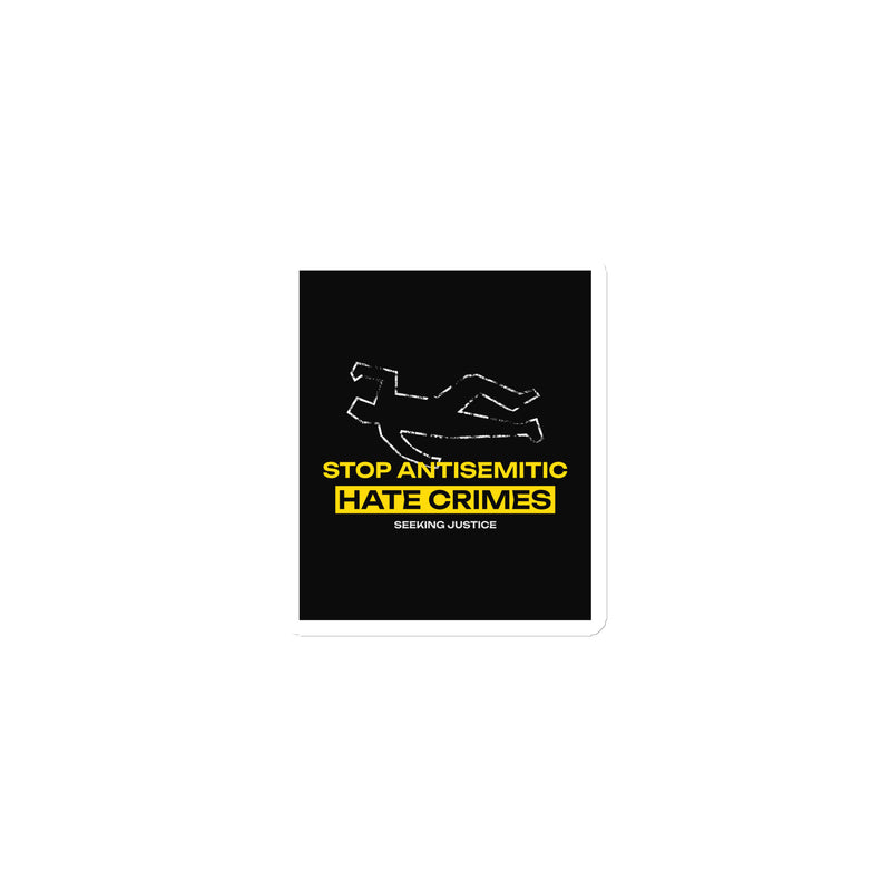 Antisemitic Hate Crimes | Die-Cut Magnet