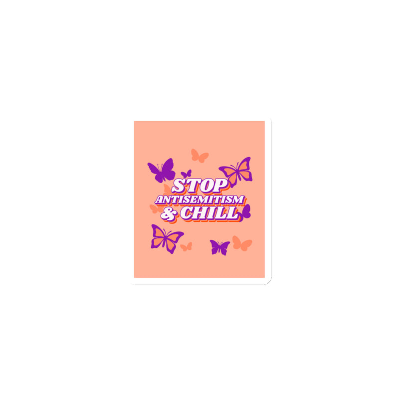 Chill Retro | Antisemitism | Die-Cut Magnet