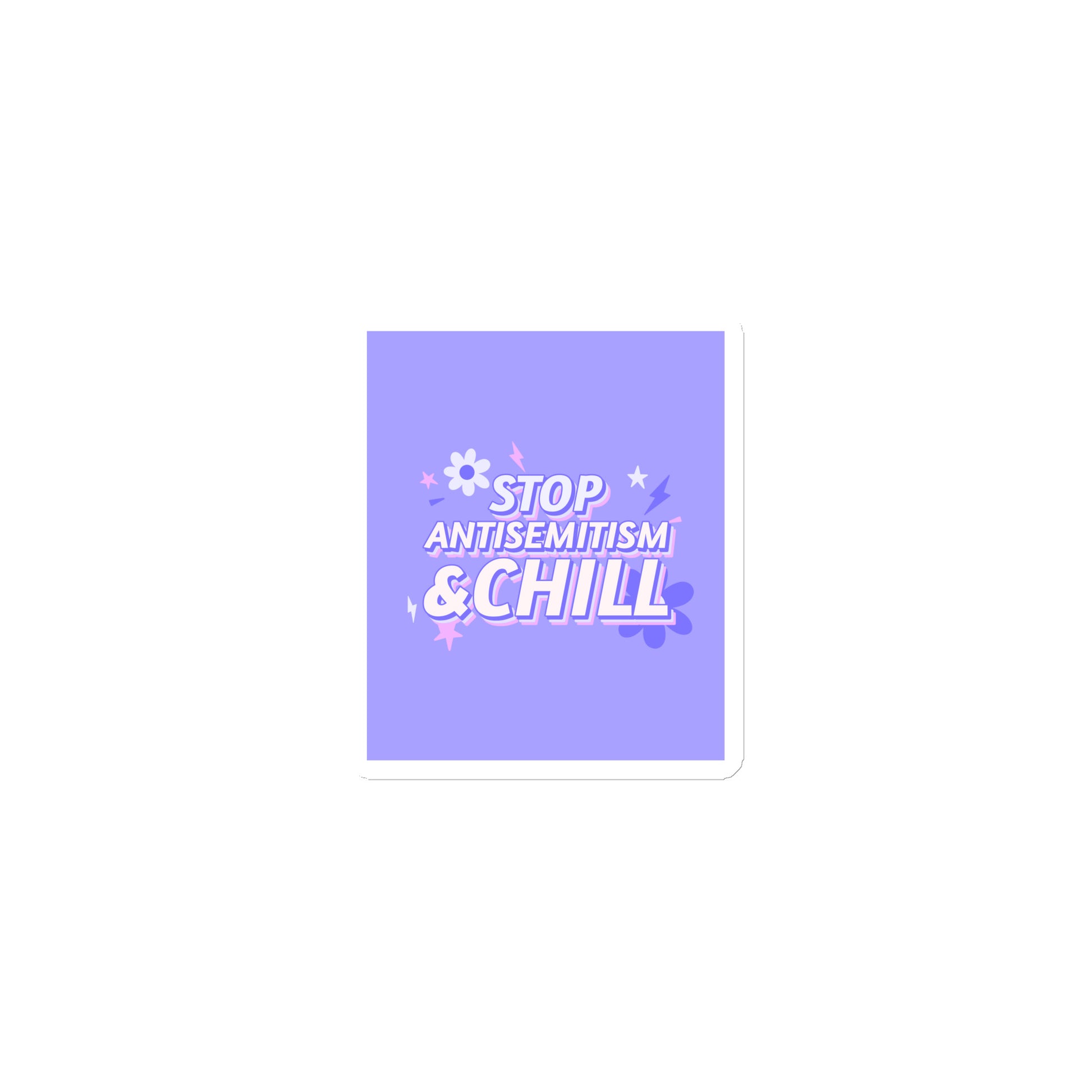 Chill Retro | Antisemitism | Die-Cut Magnet