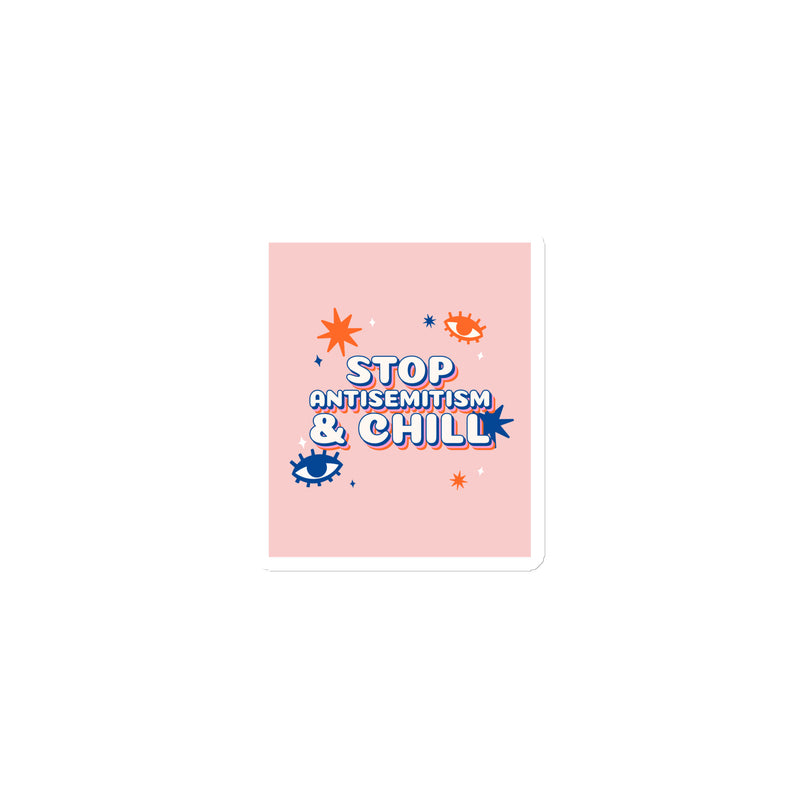Chill Retro | Antisemitism | Die-Cut Magnet