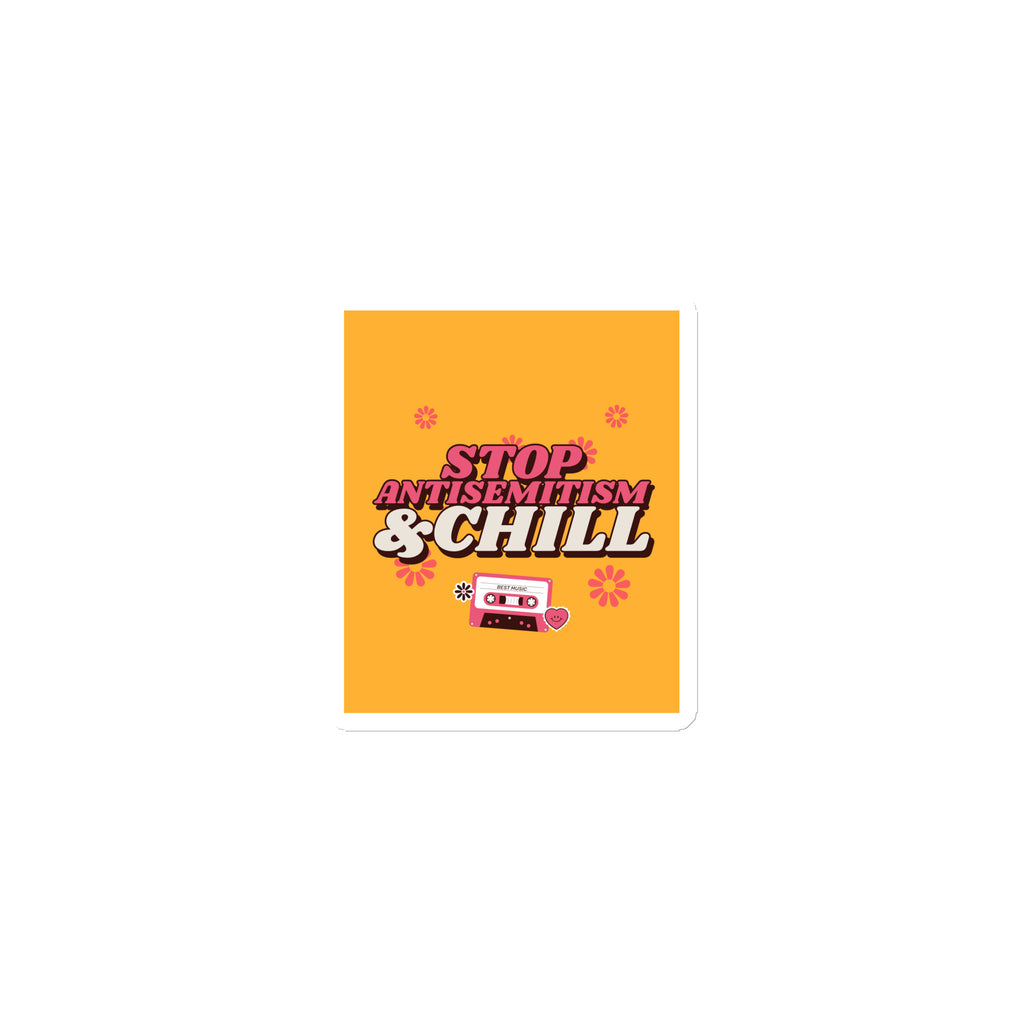 Chill Retro | Antisemitism | Die-Cut Magnet