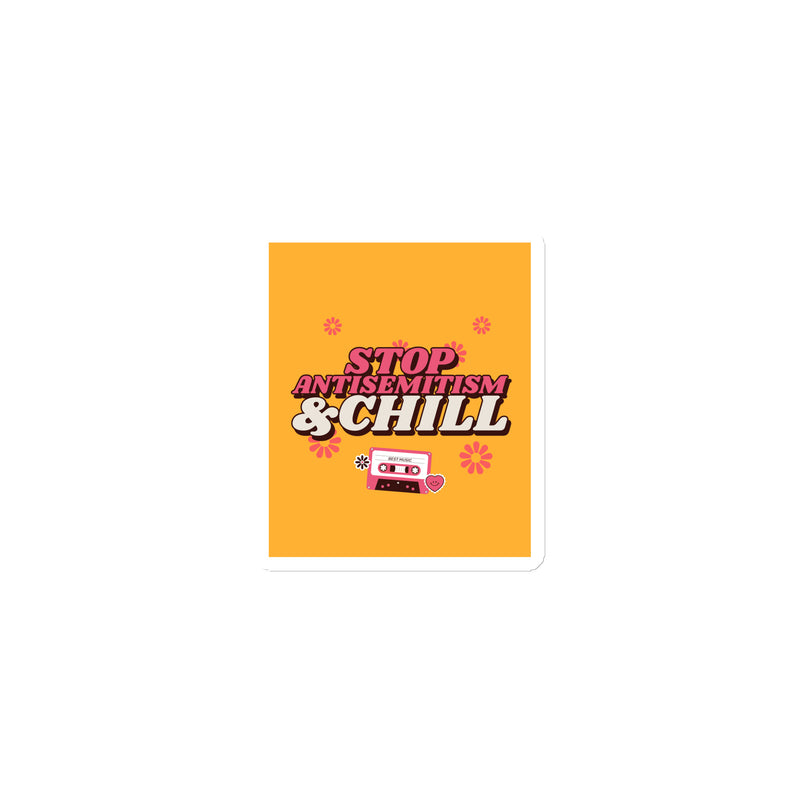 Chill Retro | Antisemitism | Die-Cut Magnet