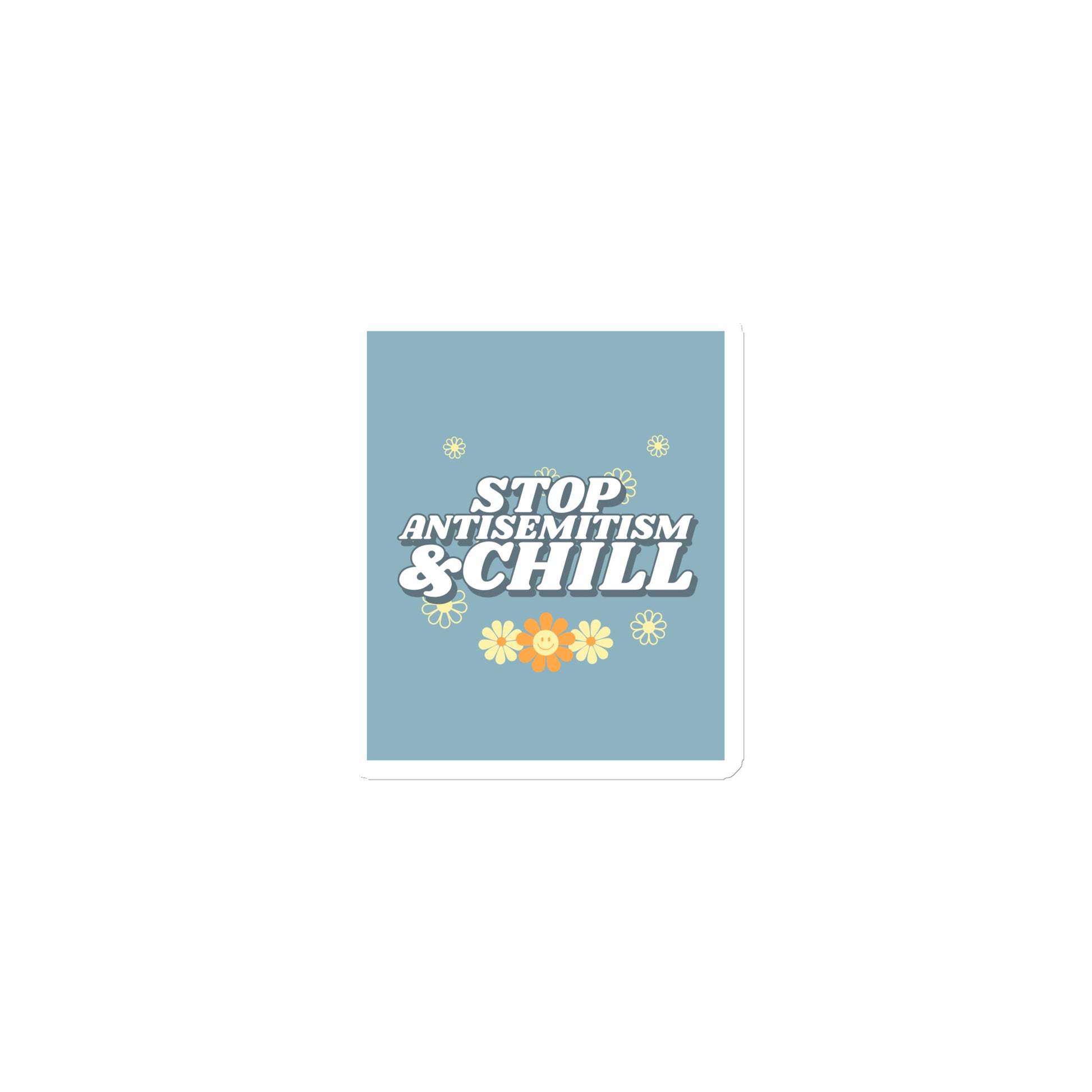 Chill Retro | Antisemitism | Die-Cut Magnet