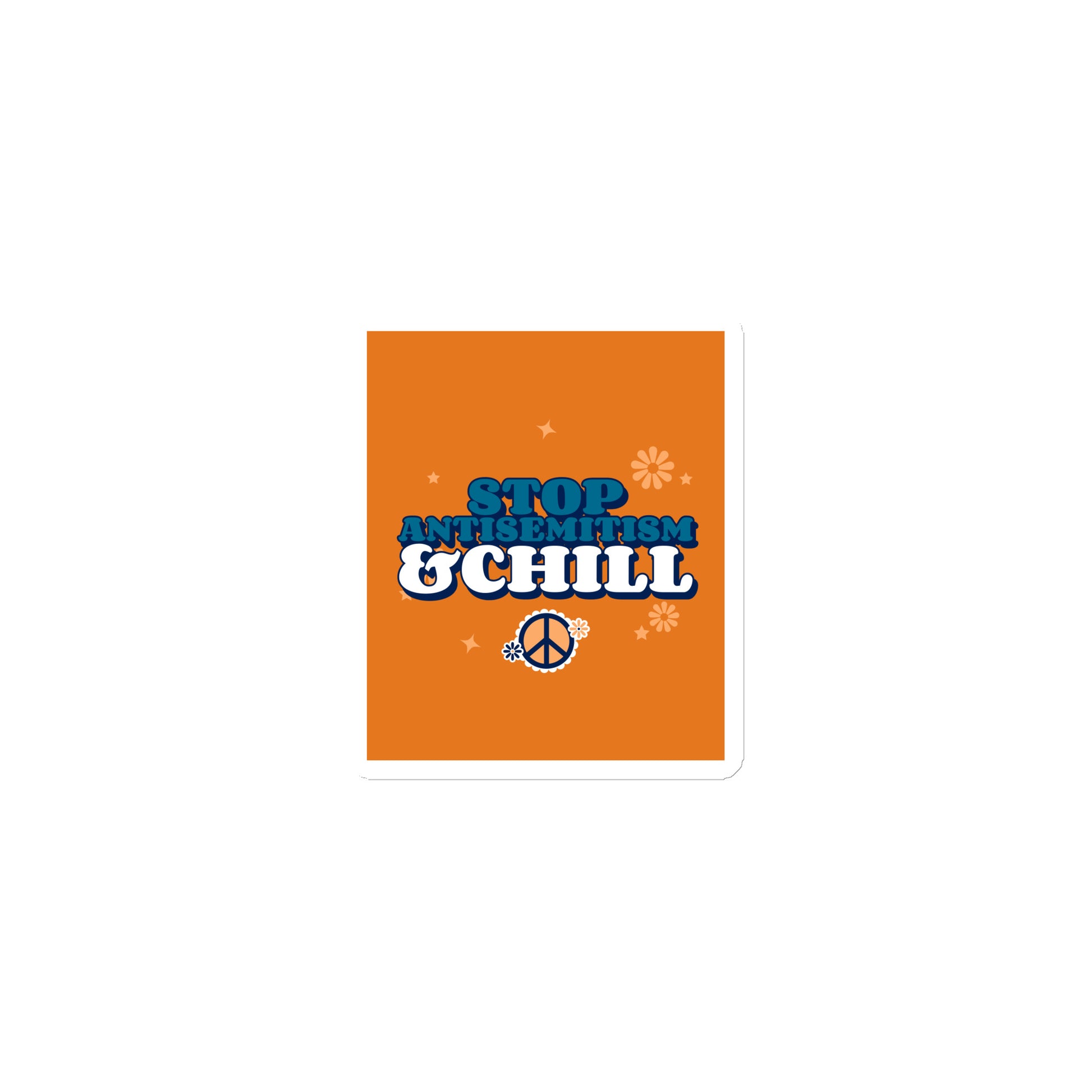 Chill Retro | Antisemitism | Die-Cut Magnet