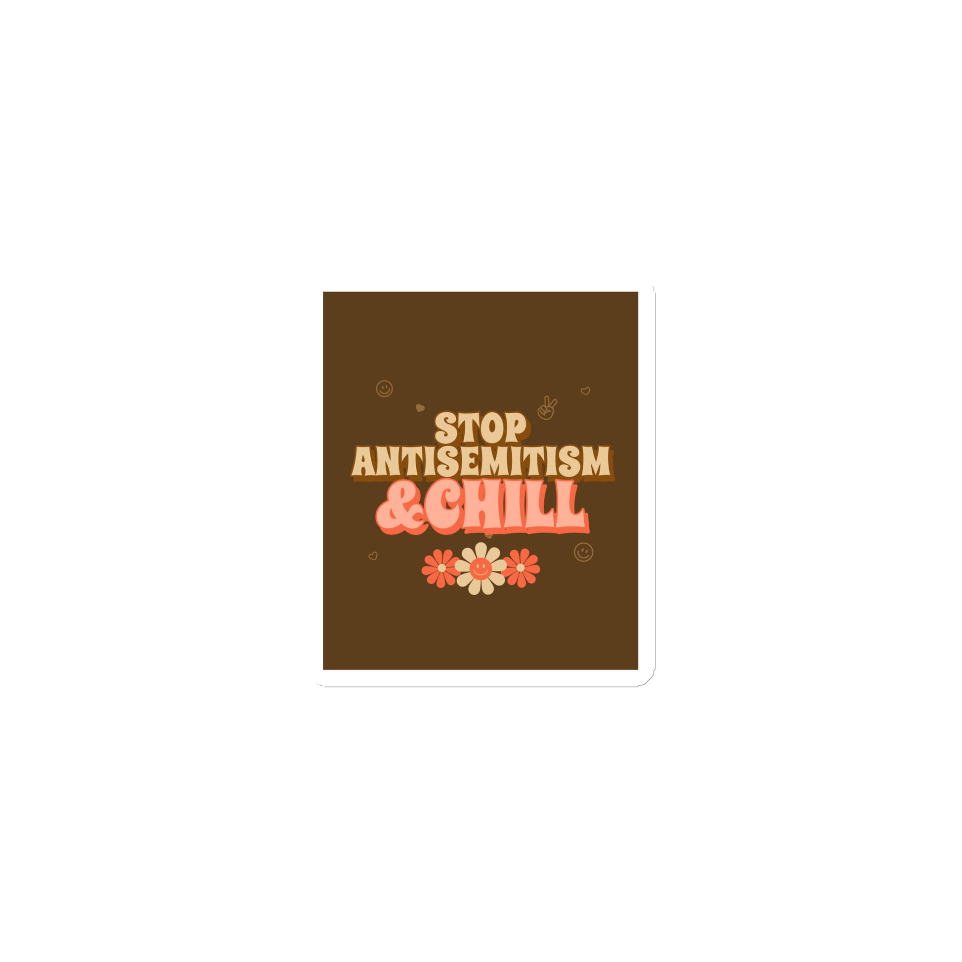 Chill Retro | Antisemitism | Die-Cut Magnet