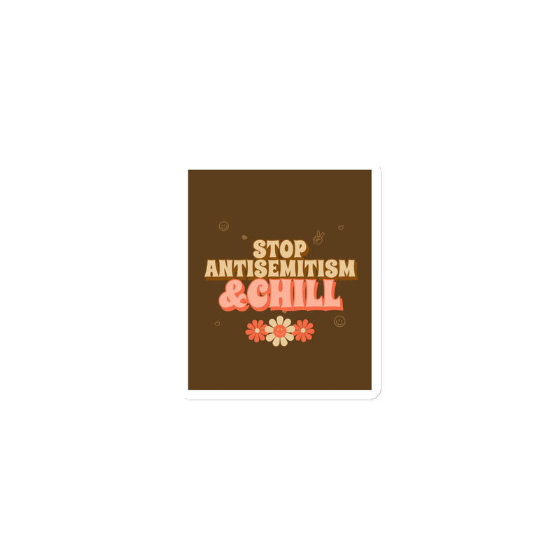 Chill Retro | Antisemitism | Die-Cut Magnet