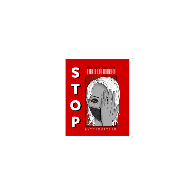 Unmask Evil | Antisemitism | Die-Cut Magnet
