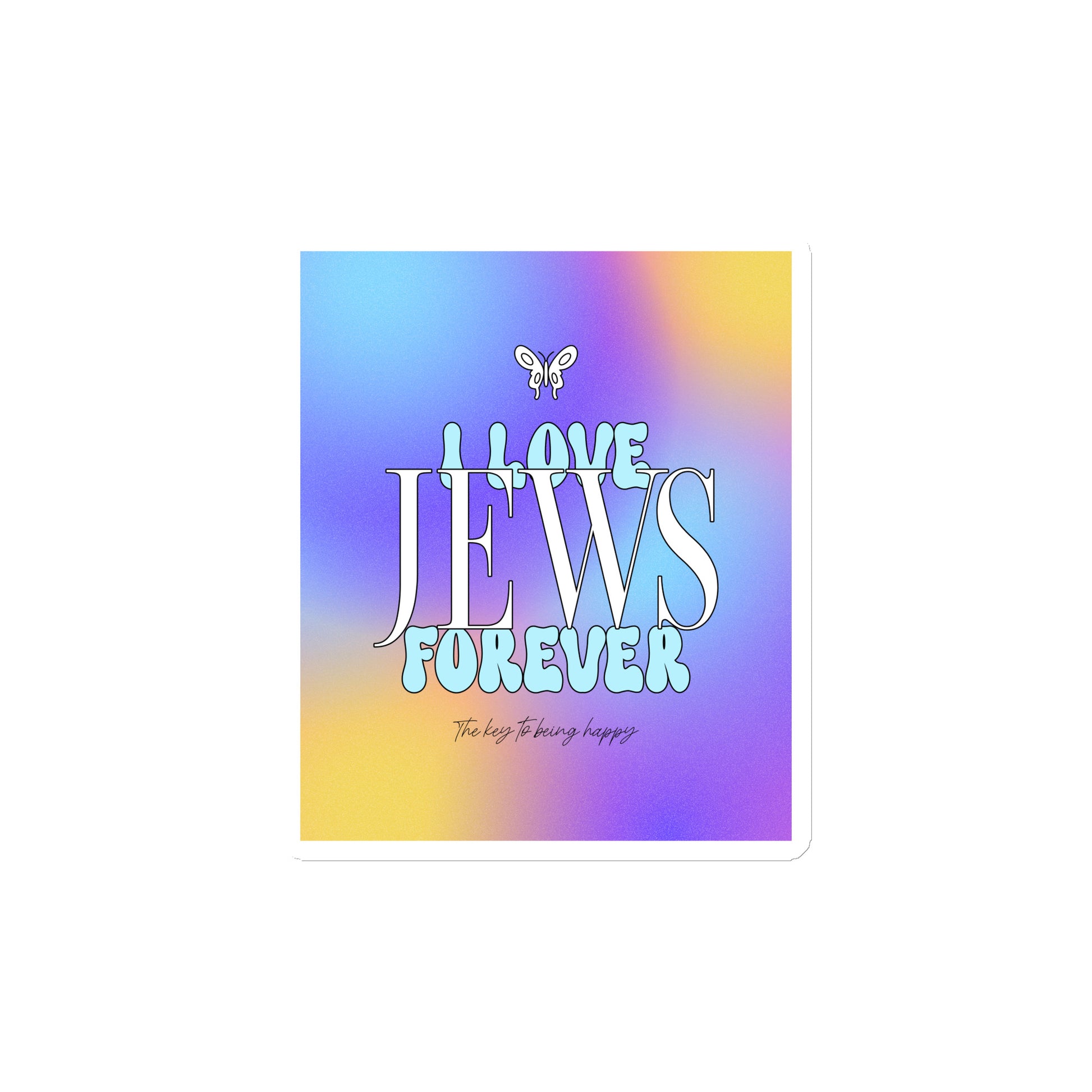 All In For Jews | Die-Cut Magnets Jouparty