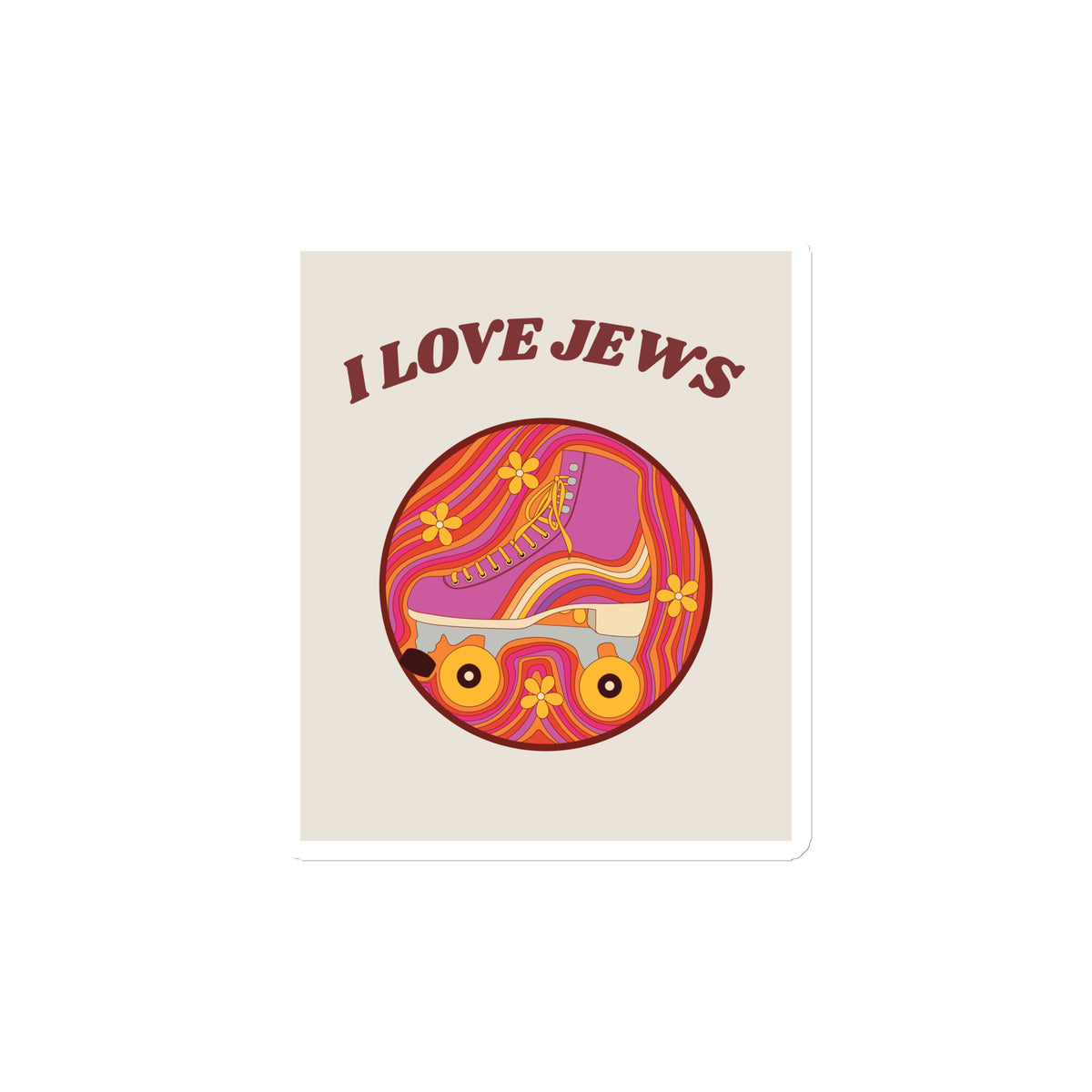 All In For Jews | Die-Cut Magnets Jouparty