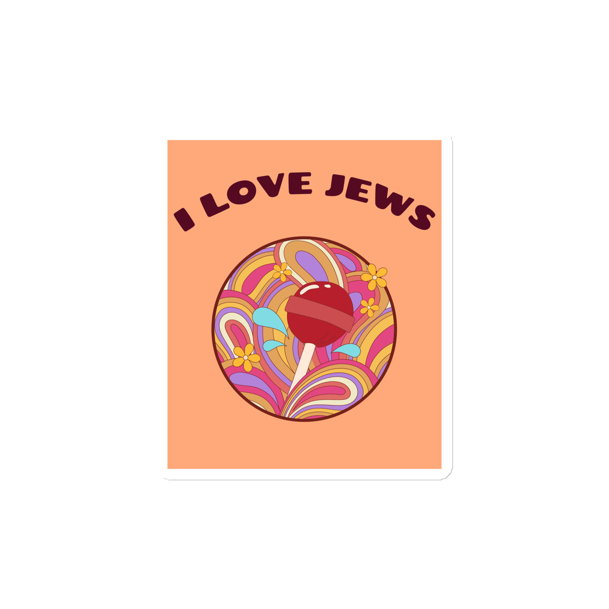 All In For Jews | Die-Cut Magnets Jouparty