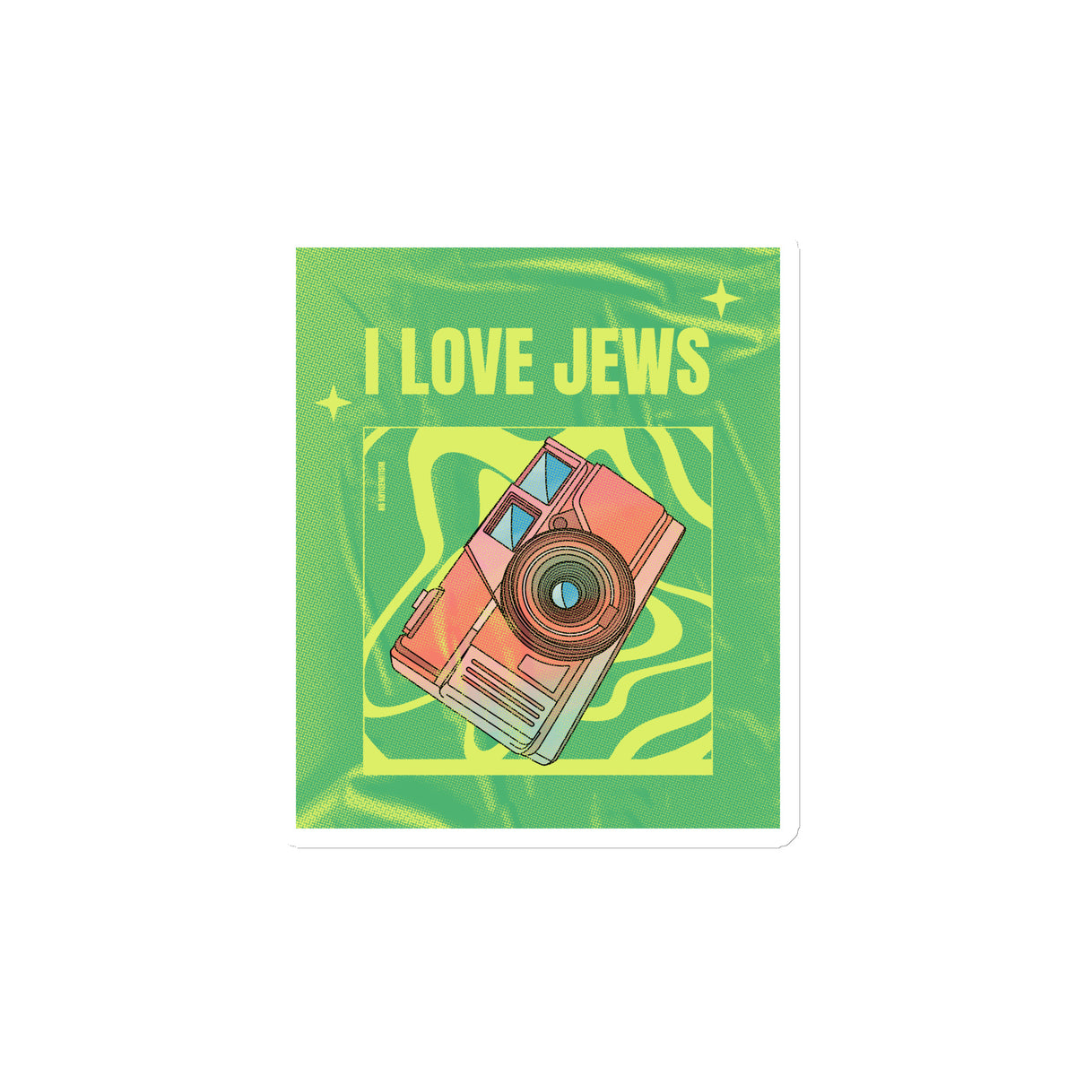 All In For Jews | Die-Cut Magnets Jouparty