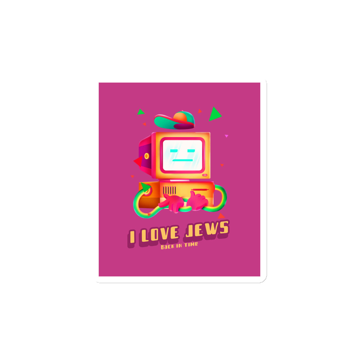 All In For Jews | Die-Cut Magnets Jouparty
