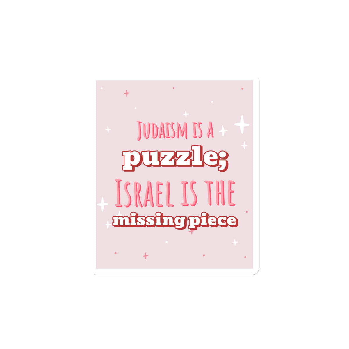 All In For Jews | Die-Cut Magnets Jouparty