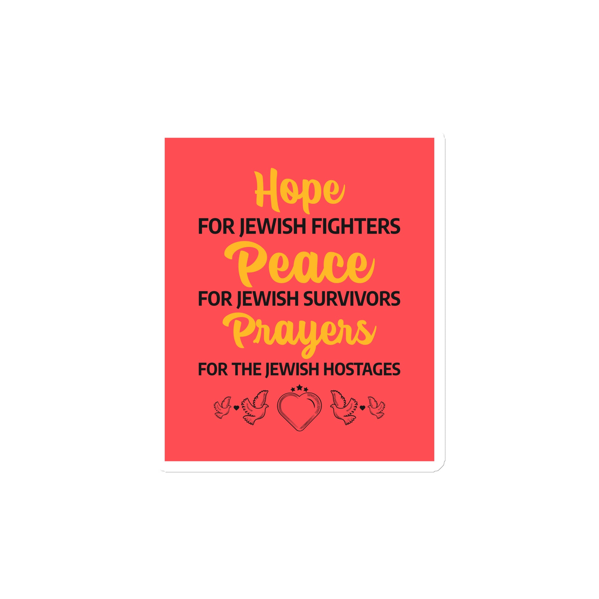 All In For Jews | Die-Cut Magnets Jouparty