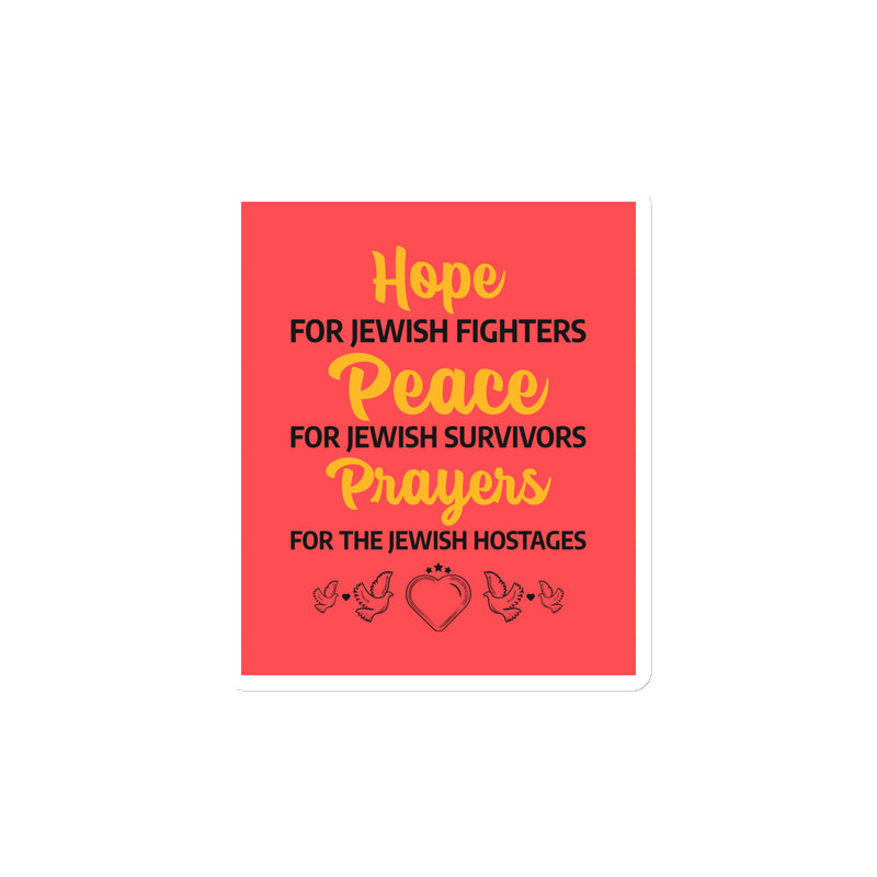 All In For Jews | Die-Cut Magnets