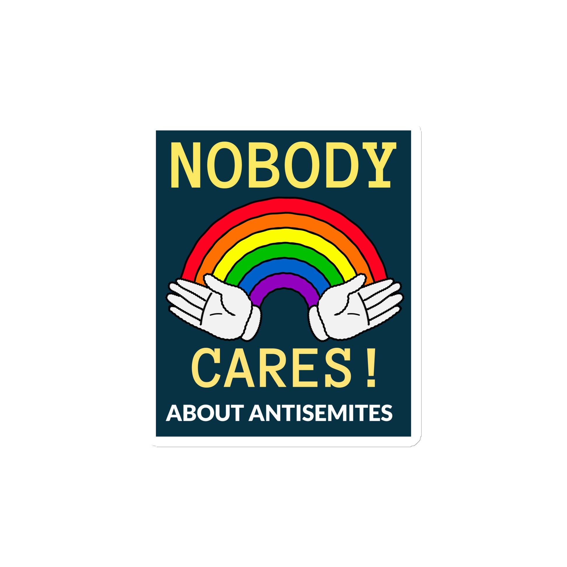 All In For Jews | Die-Cut Magnets Jouparty