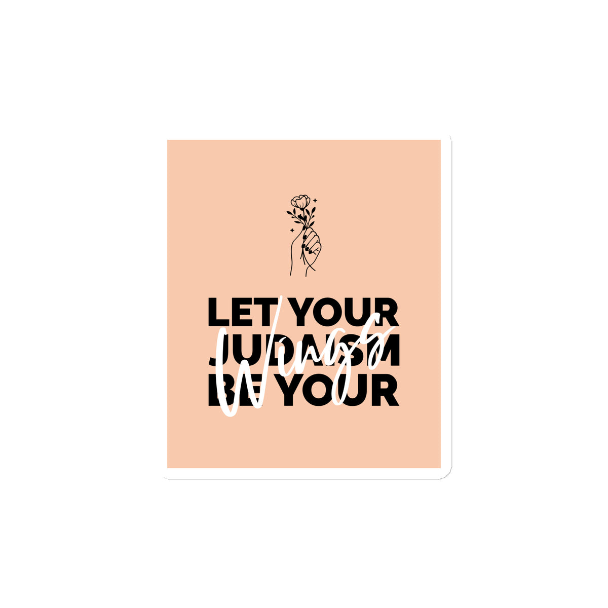 All In For Jews | Die-Cut Magnets Jouparty