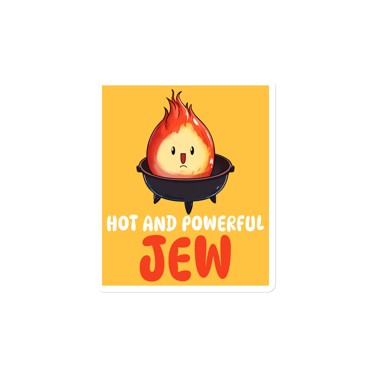 All In For Jews | Die-Cut Magnets Jouparty
