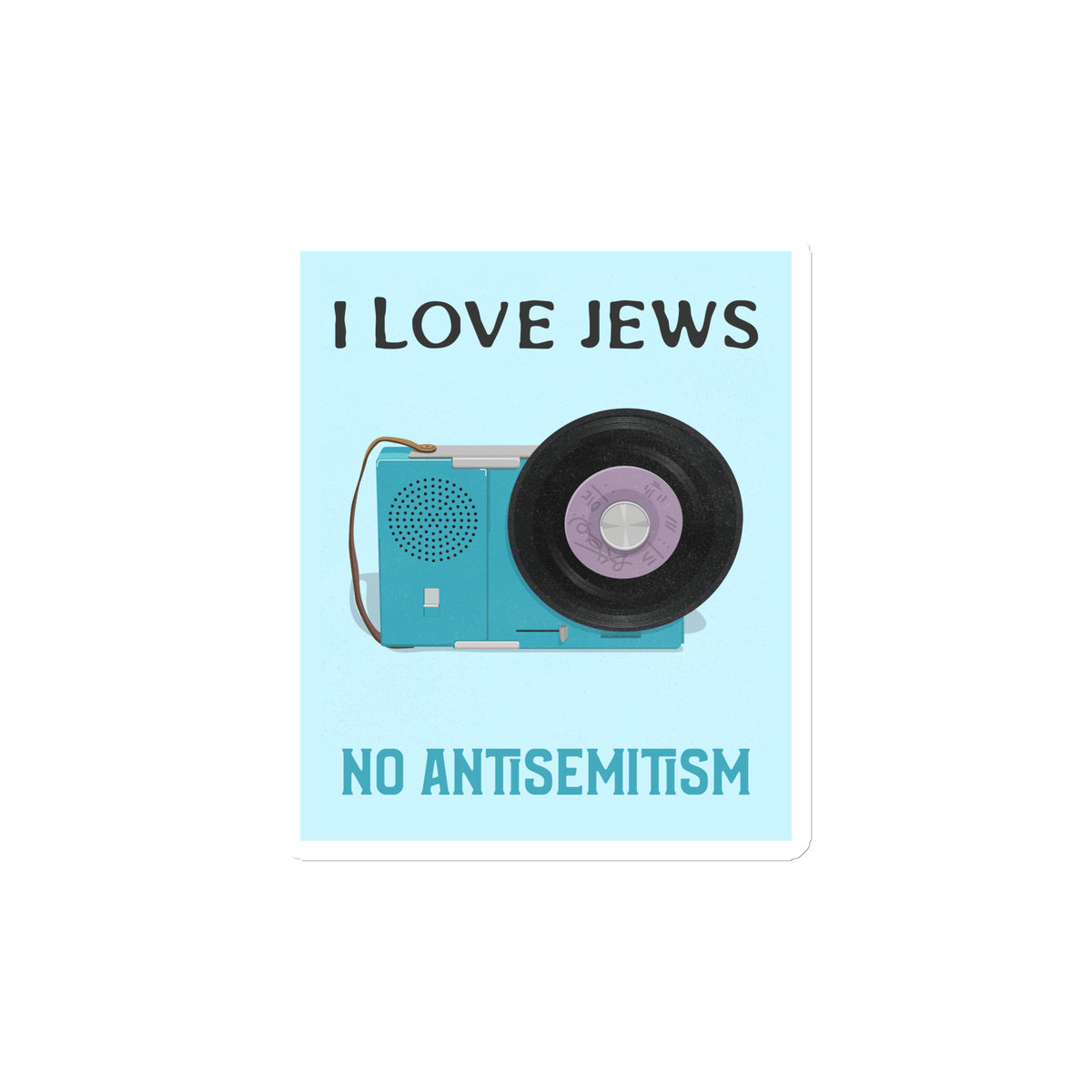 All In For Jews | Die-Cut Magnets Jouparty