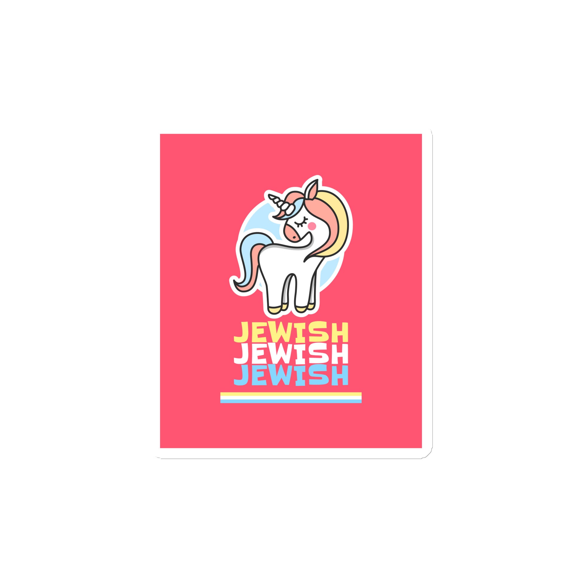 All In For Jews | Die-Cut Magnets Jouparty