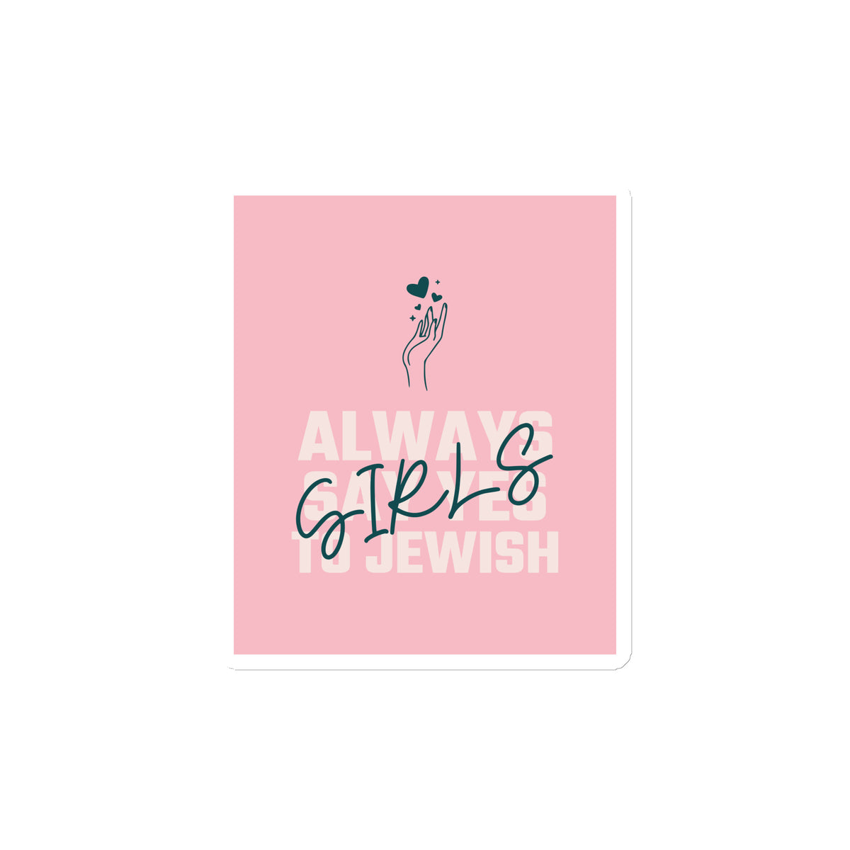 All In For Jews | Die-Cut Magnets Jouparty