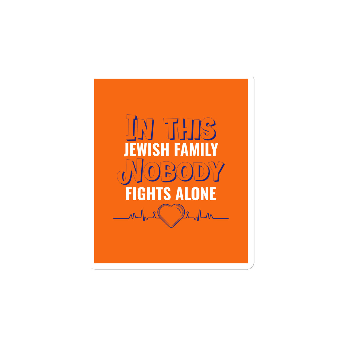 All In For Jews | Die-Cut Magnets Jouparty