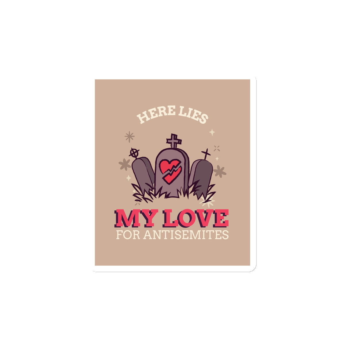 All In For Jews | Die-Cut Magnets Jouparty