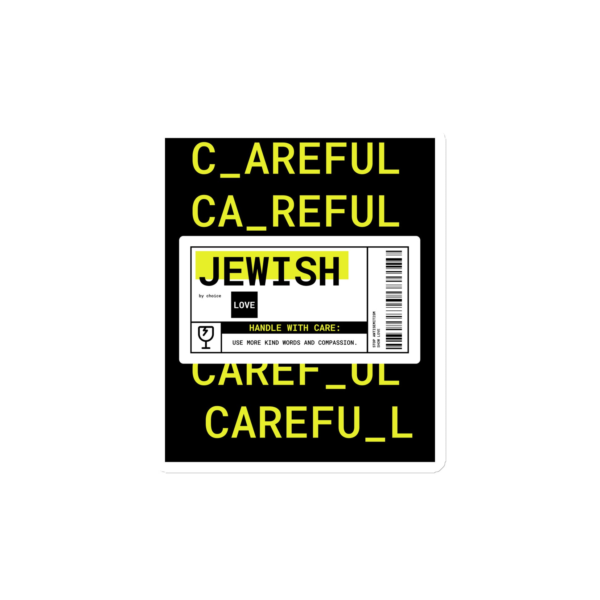 All In For Jews | Die-Cut Magnets Jouparty
